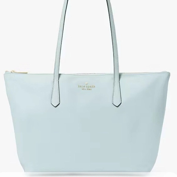 kate spade Handbags - Kate Spade Kitt Nylon Medium Tote - Blue Glow NWT